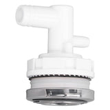 G1/2 Bath Massage Nozzle Heat Resistant Swimming Pool Nozzle Plastic Bathtub SPA Nozzle for Outdoor - Side View