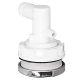 G1/2 Bath Massage Nozzle Heat Resistant Swimming Pool Nozzle Plastic Bathtub SPA Nozzle for Outdoor - Top-Down View