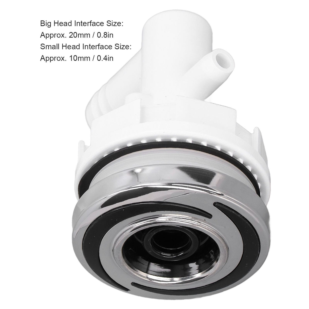 G1/2 Bath Massage Nozzle Heat Resistant Swimming Pool Nozzle Plastic Bathtub SPA Nozzle for Outdoor