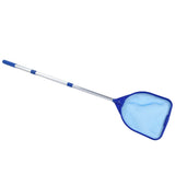 Pool Skimmer Net Quick Cleaning Three Section Telescopic Rod Pool Cleaning Tools for Hot Tubs Spas Fountains - Top-Down View