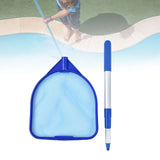 Pool Skimmer Net Quick Cleaning Three Section Telescopic Rod Pool Cleaning Tools for Hot Tubs Spas Fountains - Extra Image