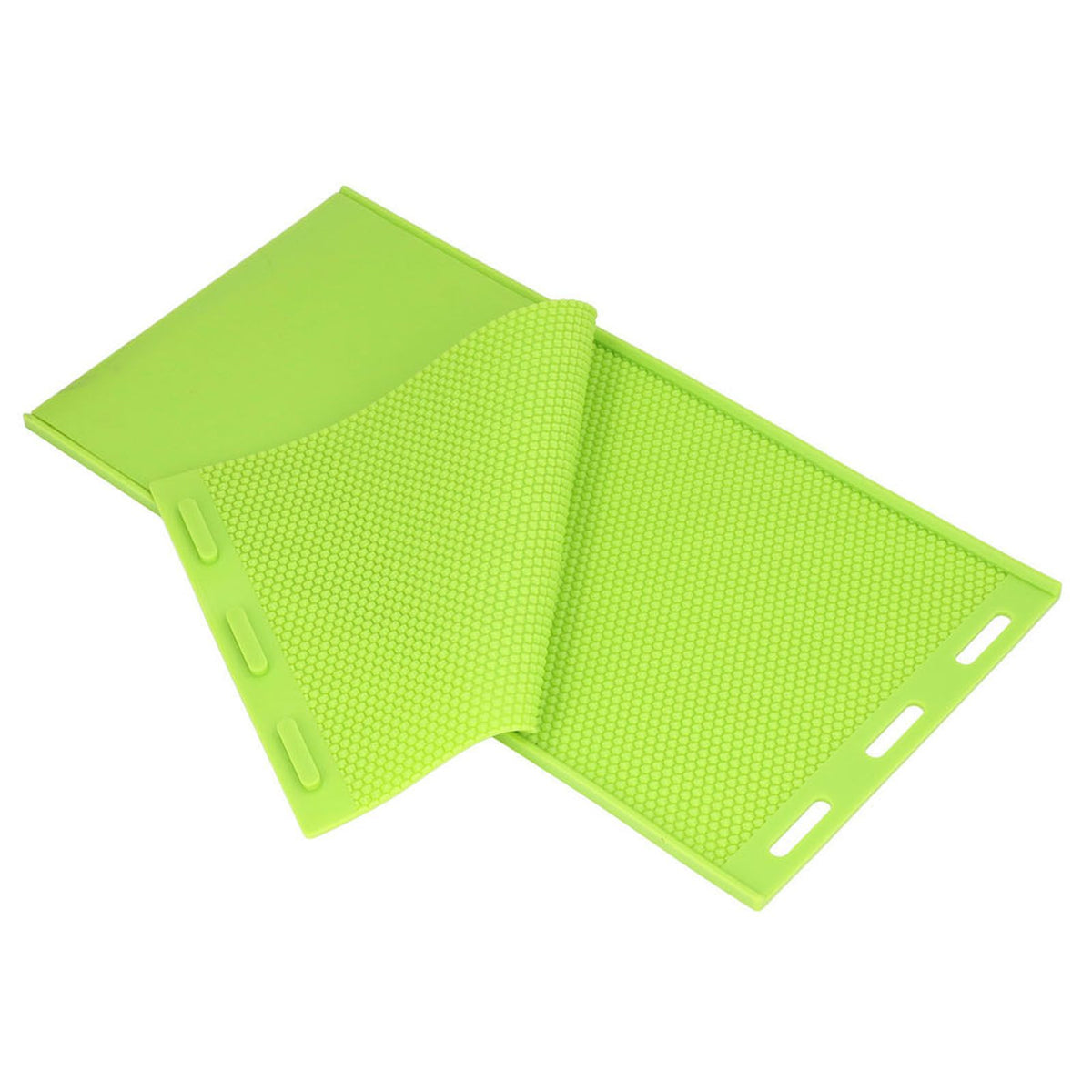 2Pcs 5.4mm Silicone Beeswax Sheet Mold Beeswax Foundation Press Mold Beekeeper Equipment