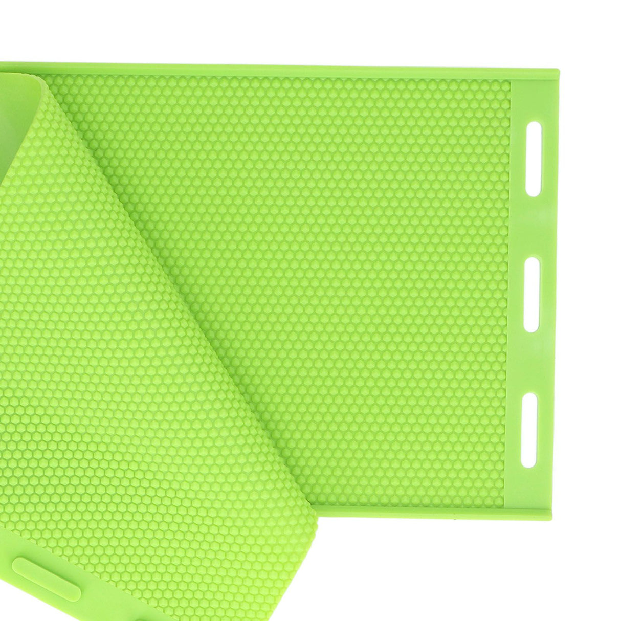 2Pcs 5.4mm Silicone Beeswax Sheet Mold Beeswax Foundation Press Mold Beekeeper Equipment