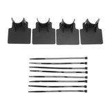Swimming Pool Pipe Holders Adjustable Design Sturdy ABS Easy Installation Swimming Pool Hose Support Brackets Black