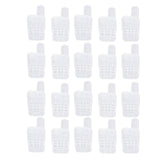 King Cage Transport Box with 20Pcs Queen Bee Rearing Cages Transparent King Cage Beekeeping Tools - Close-Up Angle
