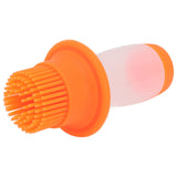Oil Dispenser Bottle 60ml Food Grade Silicone Squeeze Type Brush Evenly Heat Insulation Cooking Oil Dispenser Orange - Extra Image