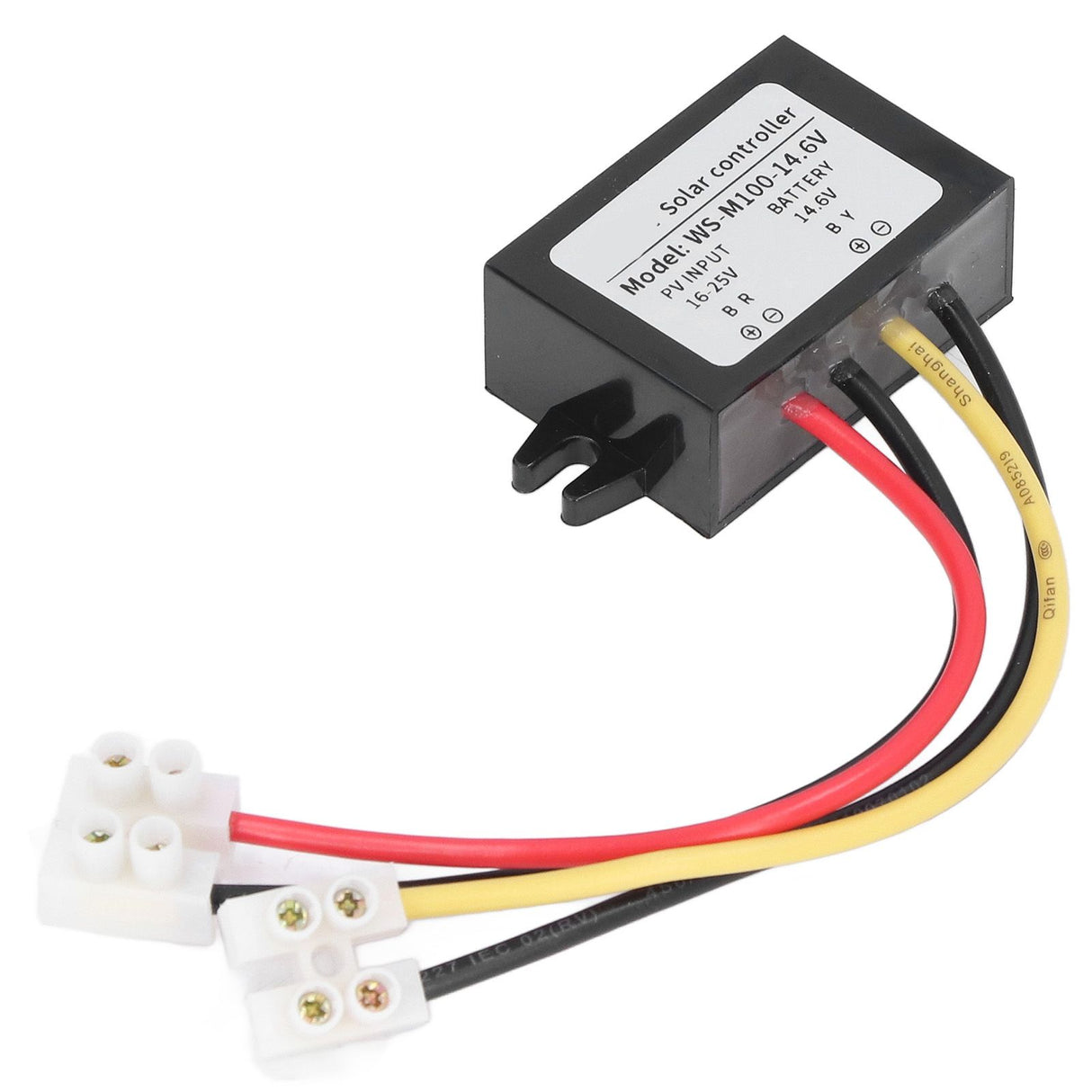 MPPT Solar Controller Protective Control Panel Switch Battery Charging Supplies 100W WS‑M100‑14.6V