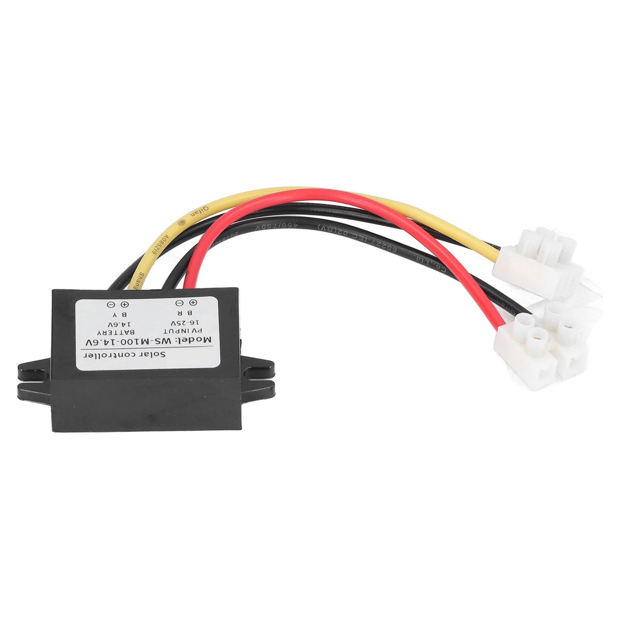 MPPT Solar Controller Protective Control Panel Switch Battery Charging Supplies 100W WS‑M100‑14.6V