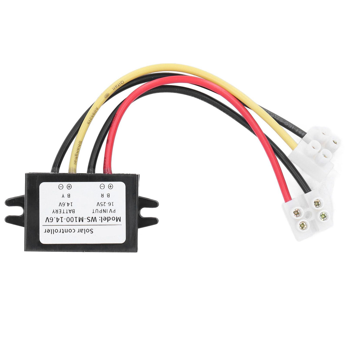 MPPT Solar Controller Protective Control Panel Switch Battery Charging Supplies 100W WS‑M100‑14.6V