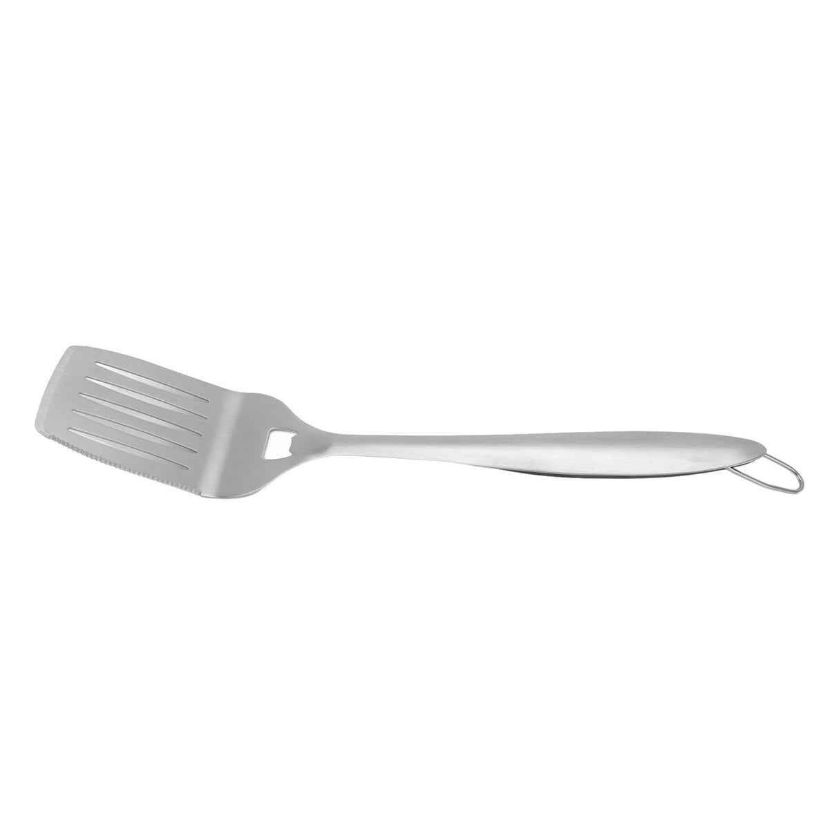 45cm Stainless Steel Spatula Outdoors BBQ Spatula Nonstick Stainless Steel Cooking Spatulas with Long Handle for Cuisine