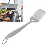 45cm Stainless Steel Spatula Outdoors BBQ Spatula Nonstick Stainless Steel Cooking Spatulas with Long Handle for Cuisine