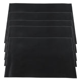 5Pcs Oven Mat Fiberglass Excellent Heat Resistance Dishwasher Safe 40x50cm Oven Liner Mats Kitchen Baking Mat