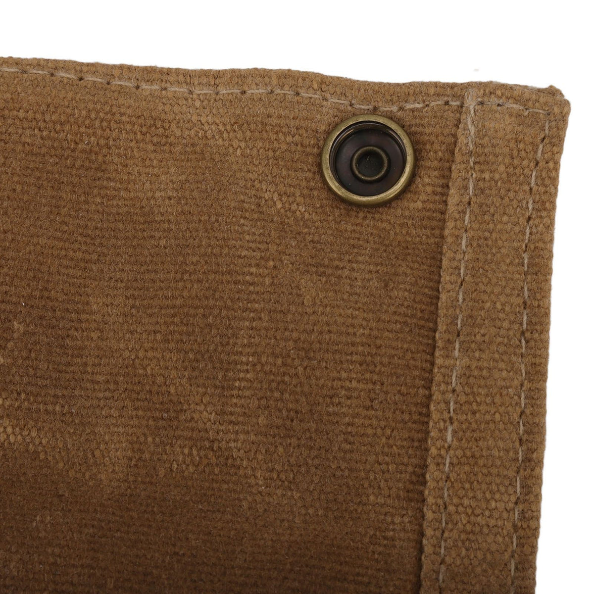 Spice Bottle Bag Wet Wax Canvas Portable Seasoning Storage Bag with 9 Glass Seasoning Bottle for Outdoor Camping Khaki