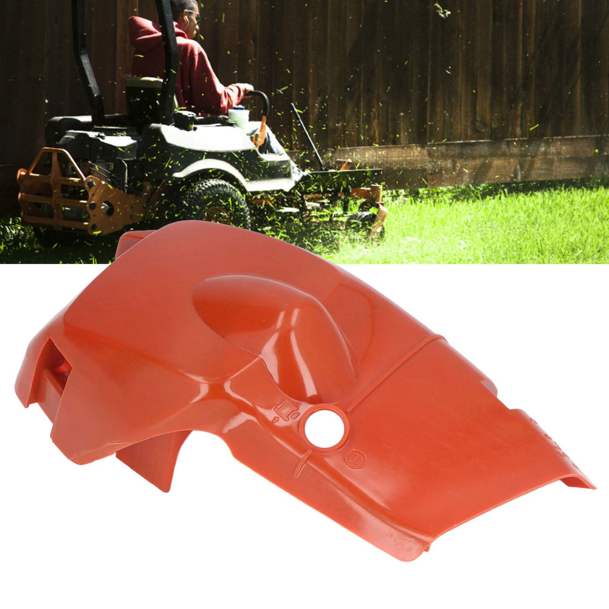 Cylinder Cover PC Corrosion Resistance Shroud Engine Cover Lawn Mover Accessory for Husqvarna 445