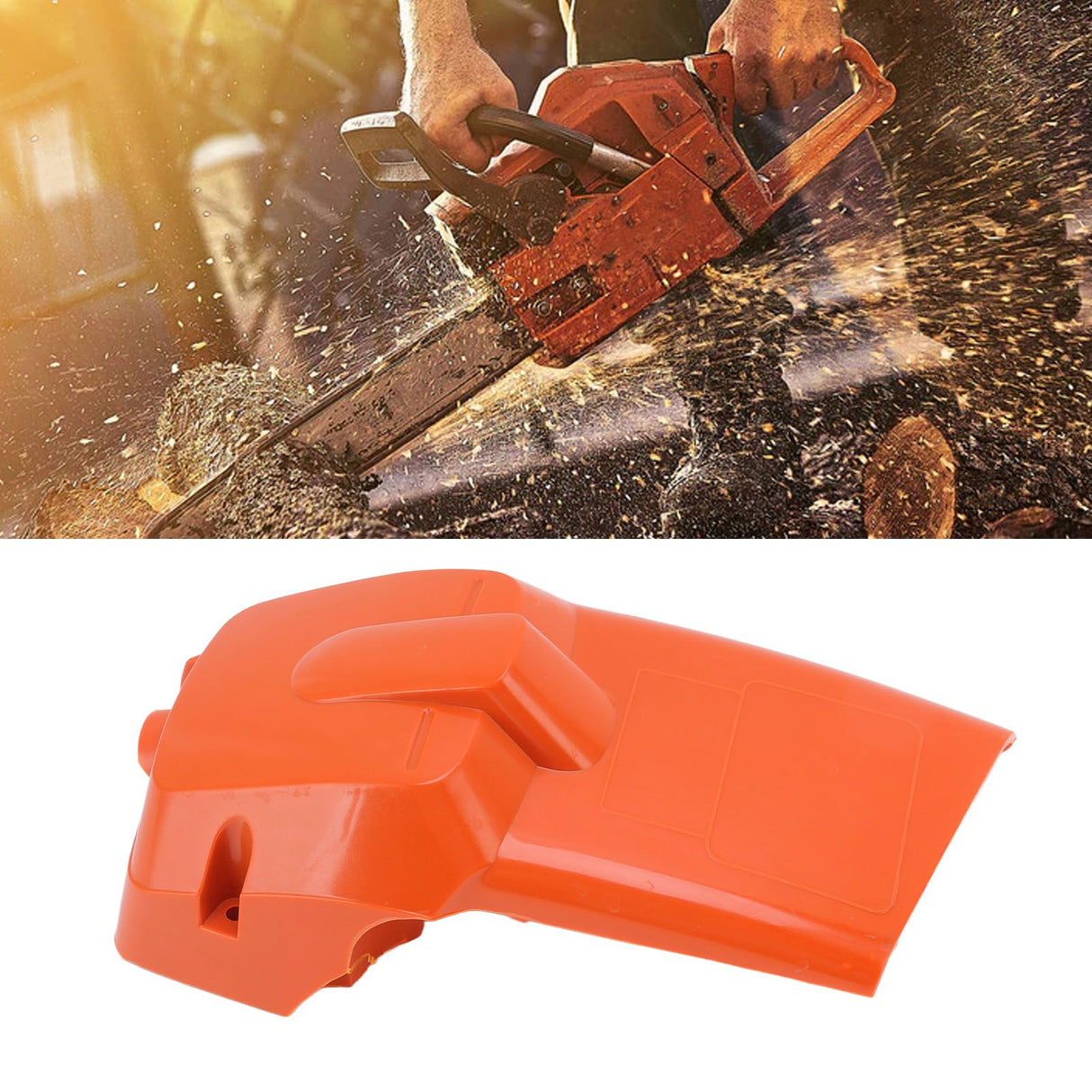 Chainsaw Cylinder Cover Air Filter Kit Replacement Parts for Husqvarna 340 345 350