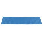 Swimming Pool Protective Ladder Mat Non Slip Replacement Ladder Rubber Pad Blue for Pools Herringbone