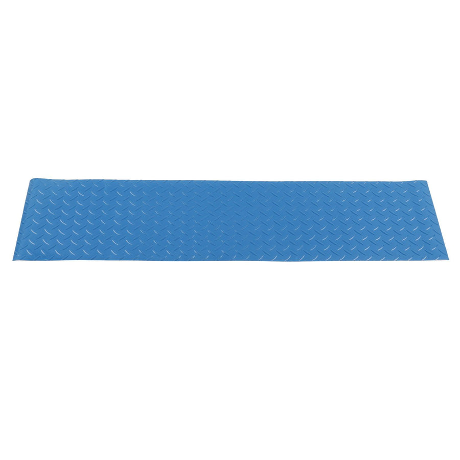 Swimming Pool Protective Ladder Mat Non Slip Replacement Ladder Rubber Pad Blue for Pools Herringbone