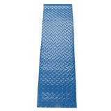 Swimming Pool Protective Ladder Mat Non Slip Replacement Ladder Rubber Pad Blue for Pools Herringbone - 45-Degree Angle