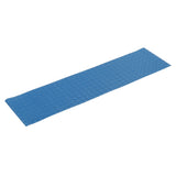 Swimming Pool Protective Ladder Mat Non Slip Replacement Ladder Rubber Pad Blue for Pools Herringbone - Close-Up Angle