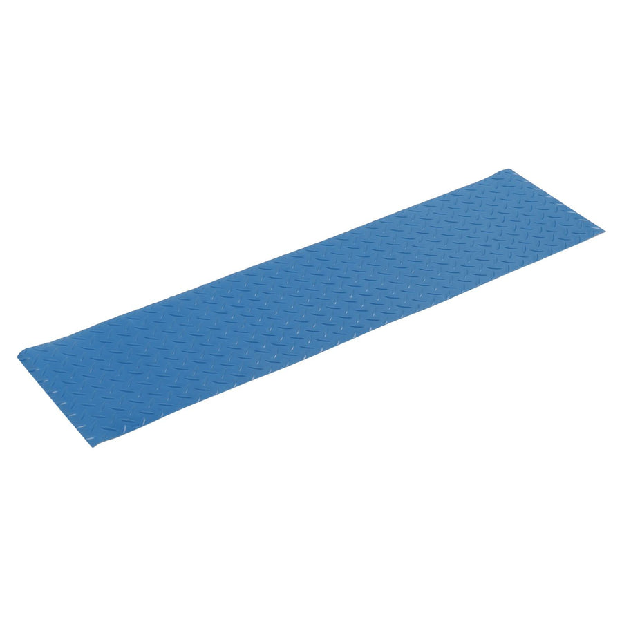 Swimming Pool Protective Ladder Mat Non Slip Replacement Ladder Rubber Pad Blue for Pools Herringbone