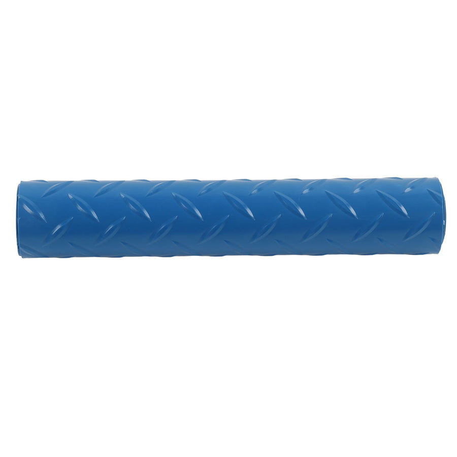 Swimming Pool Protective Ladder Mat Non Slip Replacement Ladder Rubber Pad Blue for Pools Herringbone