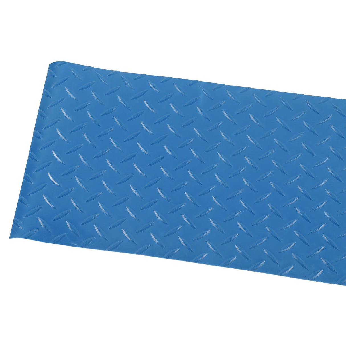 Swimming Pool Protective Ladder Mat Non Slip Replacement Ladder Rubber Pad Blue for Pools Herringbone