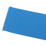 Swimming Pool Protective Ladder Mat Non Slip Replacement Ladder Rubber Pad Blue for Pools Wavy Pattern - Extra Image