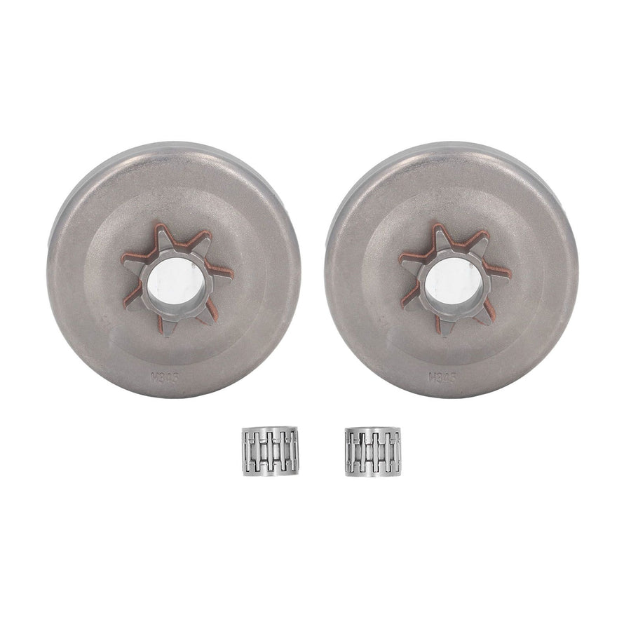 Chainsaw 7 Tooth Clutch Drum Needle Bearing Kit Sprocket Accessories for Husqvarna 350 340 345 445 450 450