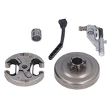 7 Teeth Clutch Drum Oil Pump Kit 17x30mm Gear Iron High Accuracy for Husqvarna 455 460 Chainsaw - Side View