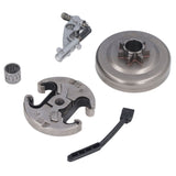 7 Teeth Clutch Drum Oil Pump Kit 17x30mm Gear Iron High Accuracy for Husqvarna 455 460 Chainsaw