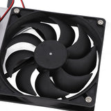 Solar Panel Fan Kit 100W Dual Fans IP67 Waterproof Low Noise Wide Application Solar Powered Fan For Pet House Hut