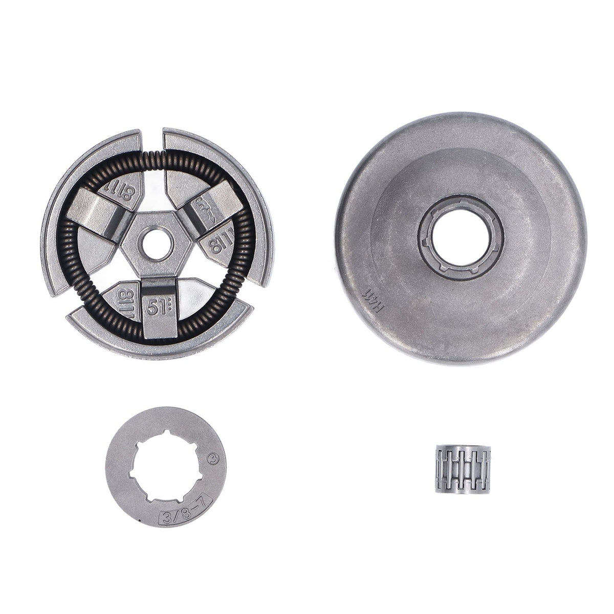 7 Teeth Clutch Drum Sprocket Bearing Kit Chainsaw Upgraded Accessories for HUSQVARNA 55 51 50