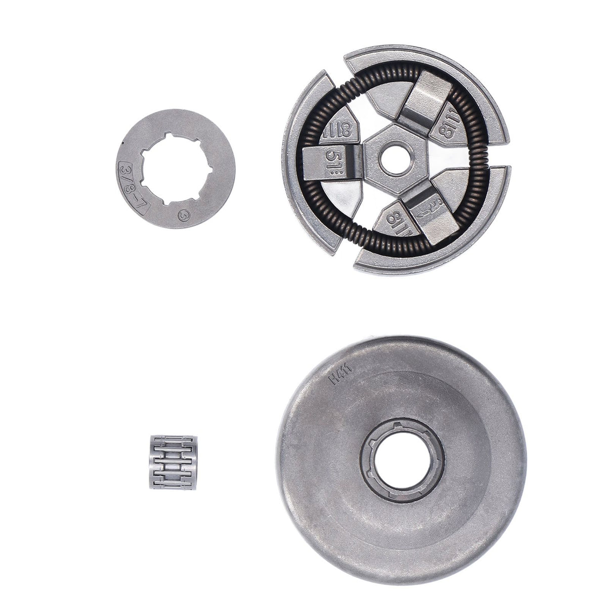 7 Teeth Clutch Drum Sprocket Bearing Kit Chainsaw Upgraded Accessories for HUSQVARNA 55 51 50