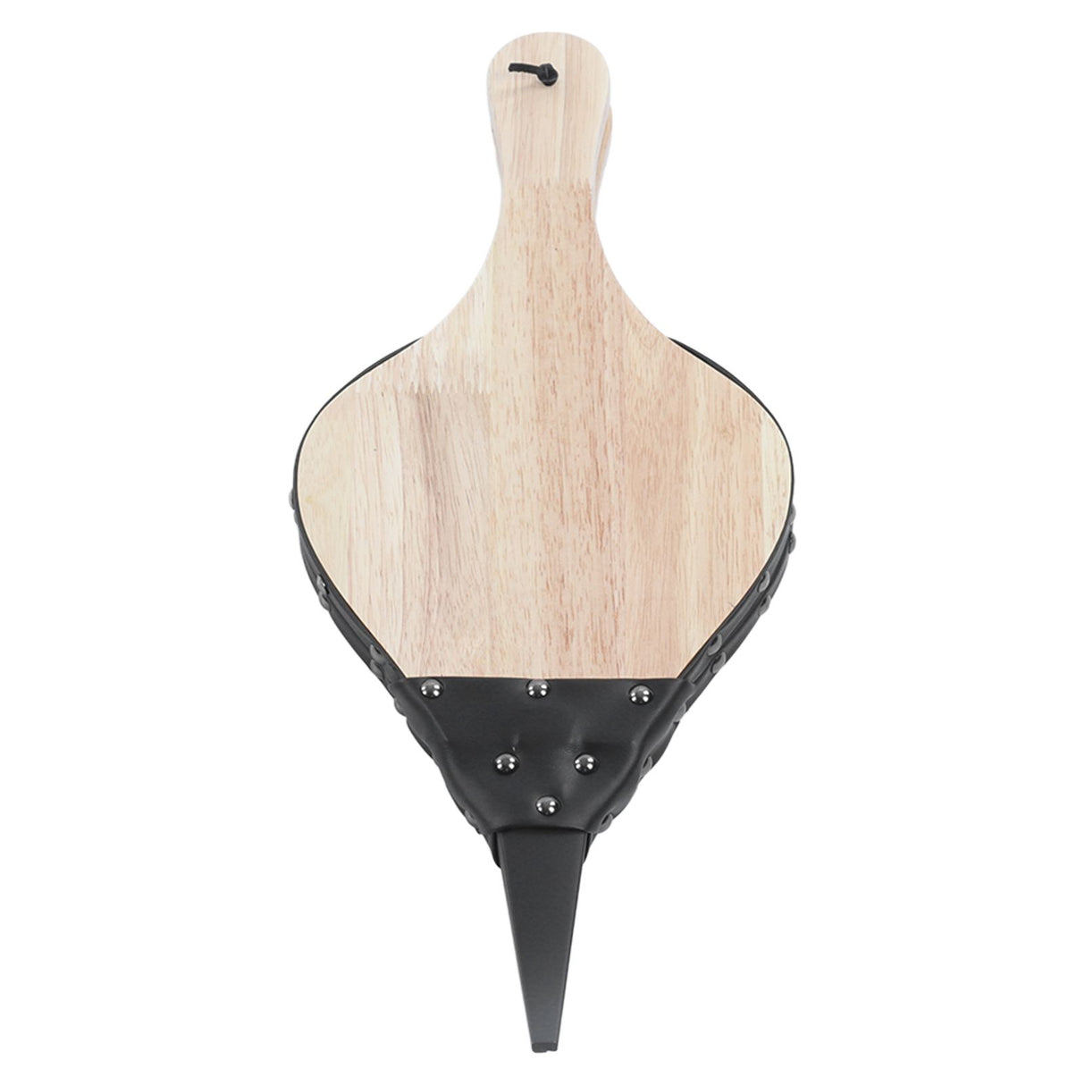 Fireplace Bellow Manual Operation Durable Solidwood Heatproof Leather Widely Used Fire Blower for BBQ Camping Fireplace