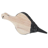 Fireplace Bellow Manual Operation Durable Solidwood Heatproof Leather Widely Used Fire Blower for BBQ Camping Fireplace