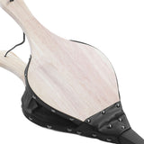 Fireplace Bellow Manual Operation Durable Solidwood Heatproof Leather Widely Used Fire Blower for BBQ Camping Fireplace