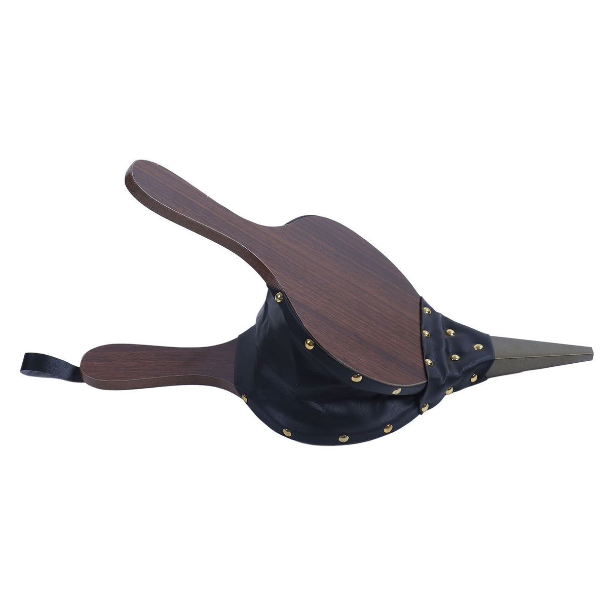 Fireplace Bellow Manual Wooden Fireplace Blower Fire Pit Tools Housewarming Gift for Outdoor Barbecue Cookout