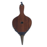 Fireplace Bellow Manual Wooden Fireplace Blower Fire Pit Tools Housewarming Gift for Outdoor Barbecue Cookout - Top-Down View