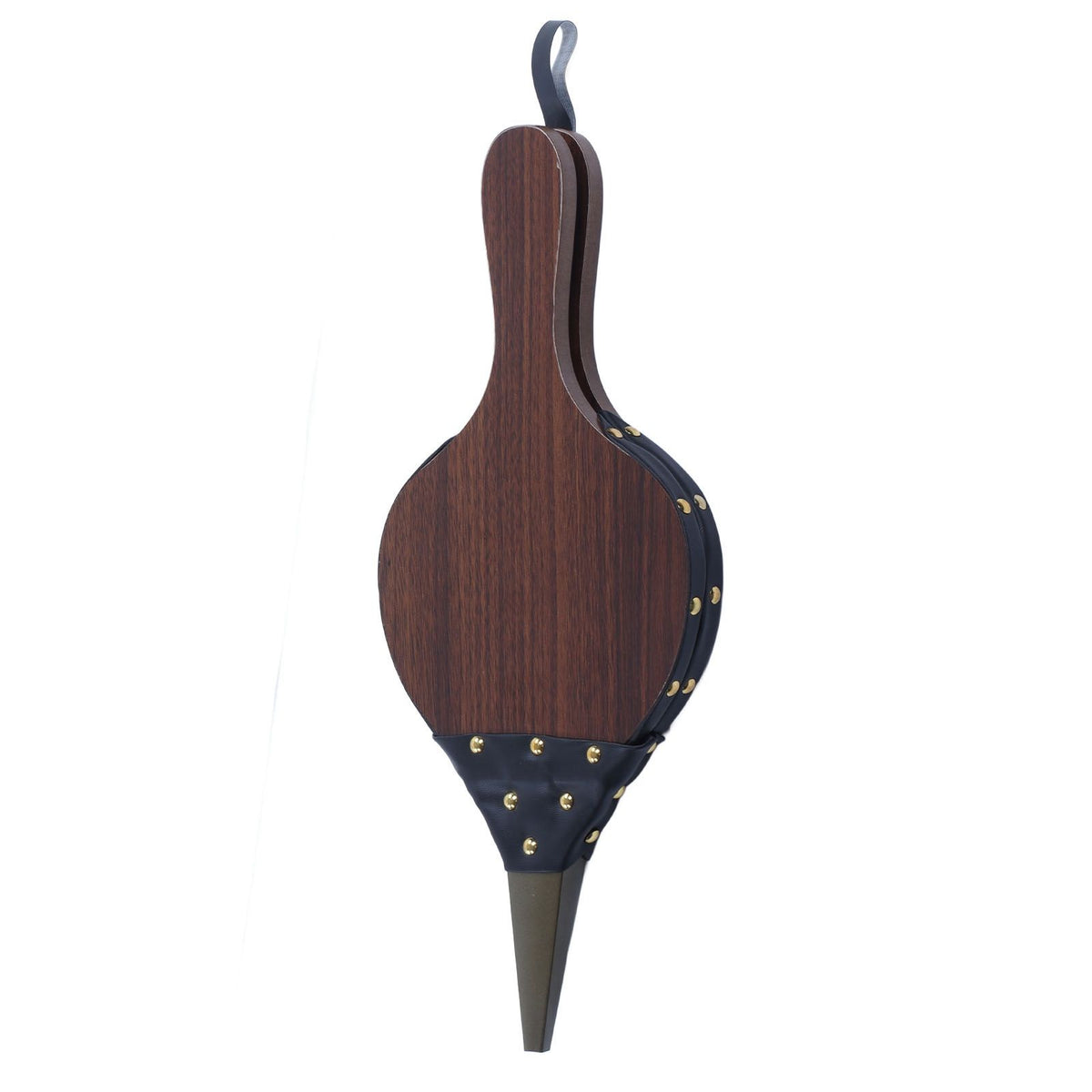 Fireplace Bellow Manual Wooden Fireplace Blower Fire Pit Tools Housewarming Gift for Outdoor Barbecue Cookout