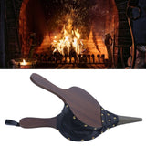 Fireplace Bellow Manual Wooden Fireplace Blower Fire Pit Tools Housewarming Gift for Outdoor Barbecue Cookout