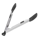Food Tong Thickened 304 Stainless Steel Anti Slip Corrosion Resistant Barbecue Tongs for Restaurant Kitchen Baking Black - Extra Image