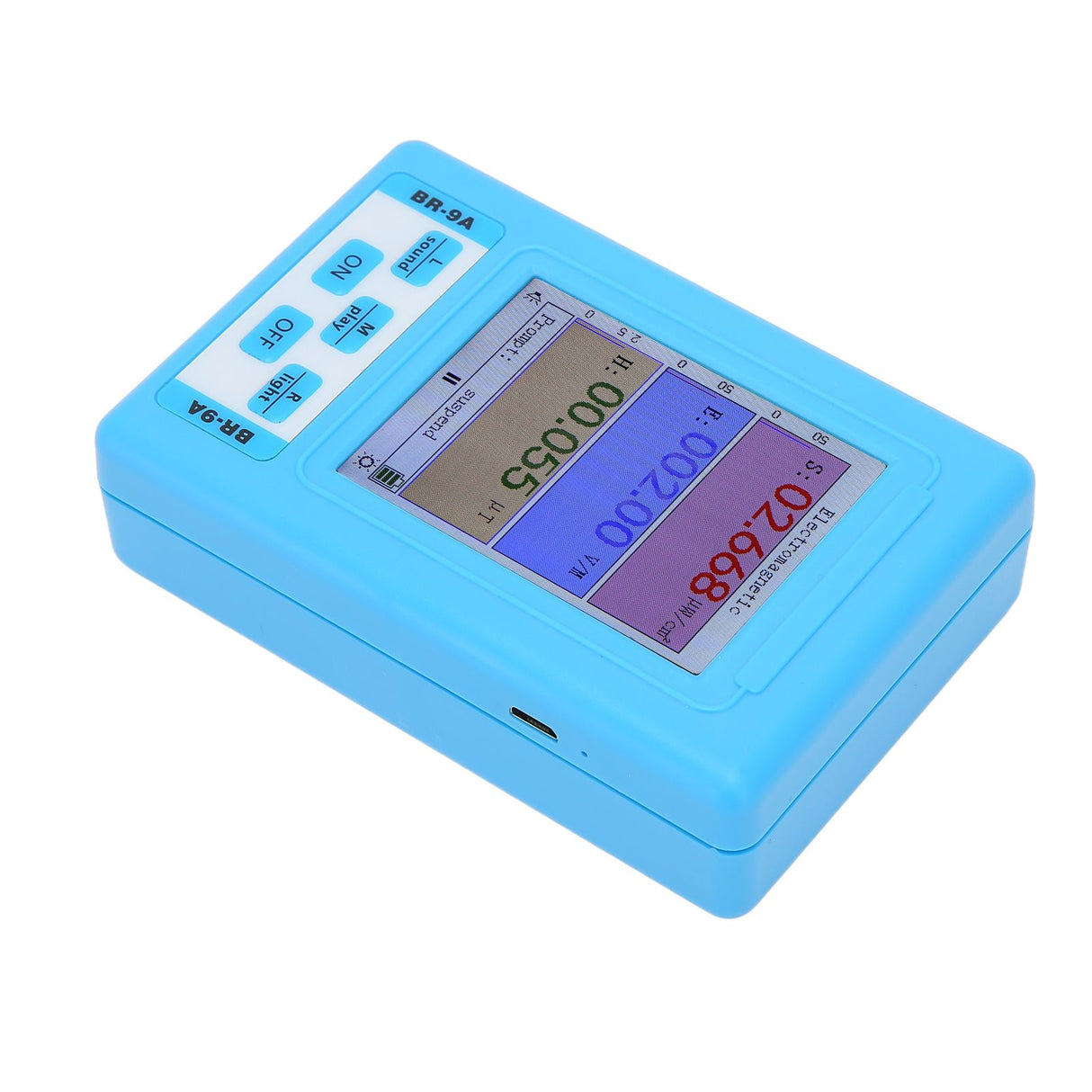 Electromagnetic Radiation ABS Detector Dual Purpose EMF Magnetic Field Tester for Daily Life