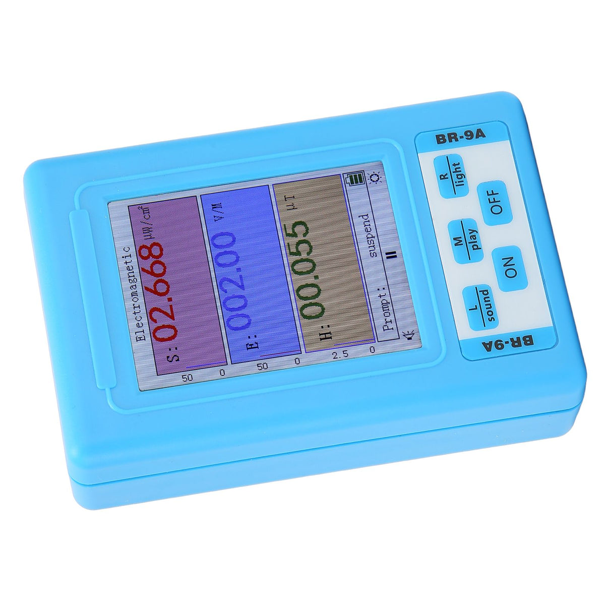 Electromagnetic Radiation ABS Detector Dual Purpose EMF Magnetic Field Tester for Daily Life