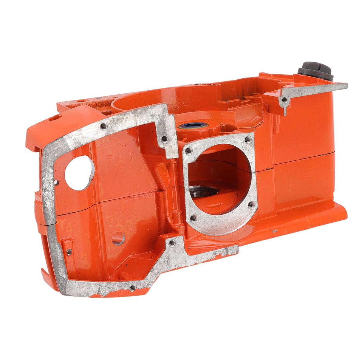 Chainsaw Crank Case Assy Anti Corrosion Crankcase Housing Compatible for Husqvarna 268 272 61