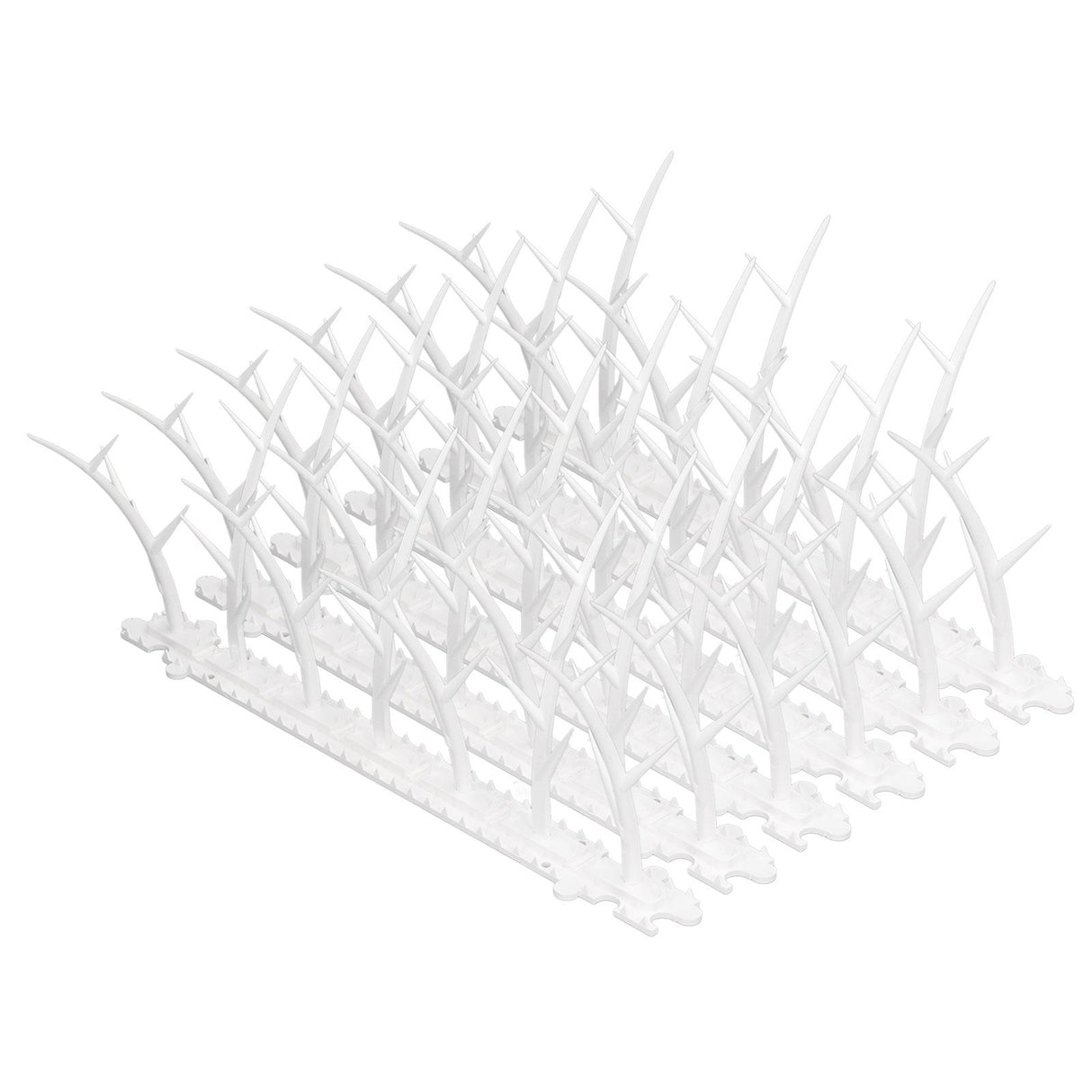 30cm Bird Deterrent Spikes Plastic Bird Repellent Spikes for Fence Roof Mailbox Window