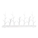 30cm Bird Deterrent Spikes Plastic Bird Repellent Spikes for Fence Roof Mailbox Window