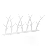 30cm Bird Deterrent Spikes Plastic Bird Repellent Spikes for Fence Roof Mailbox Window