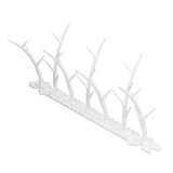 30cm Bird Deterrent Spikes Plastic Bird Repellent Spikes for Fence Roof Mailbox Window