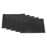 5Pcs Thickened Nonstick Barbecue Grill Mat BBQ Grill Mat Portable Outdoor Picnic Cooking Tool - Rear View
