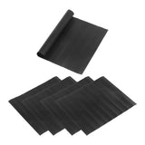 5Pcs Thickened Nonstick Barbecue Grill Mat BBQ Grill Mat Portable Outdoor Picnic Cooking Tool - Low Angle